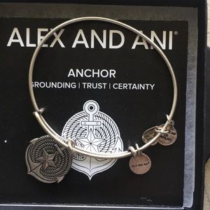 Alex and ani anchor bracelet